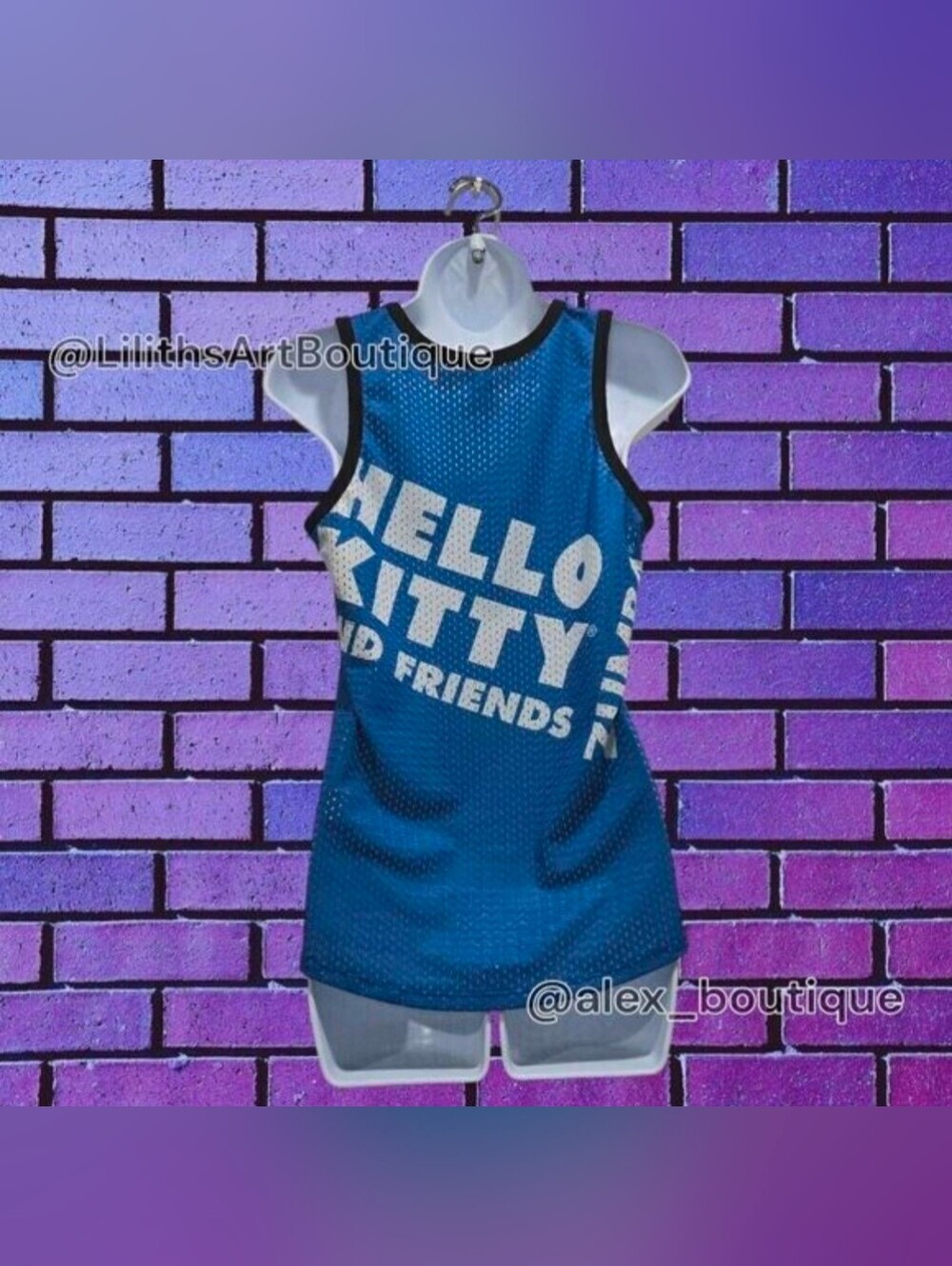🖤Zumba × Hello Kitty & Friends Mesh Tank (H030)- Size Xs for Women - Picture 5 of 7